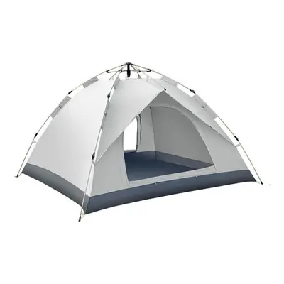 (white, 200*200*140cm) Outdoor Two Person Portable Tent, Windproof, Waterproof, Foldable, Fully 