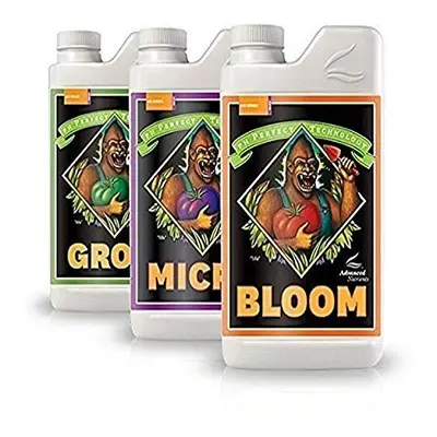 Advanced Nutrients ANBGMBD500 Bloom, Micro, Grow Fertilizer Bundle, 500ml Each, Original Version