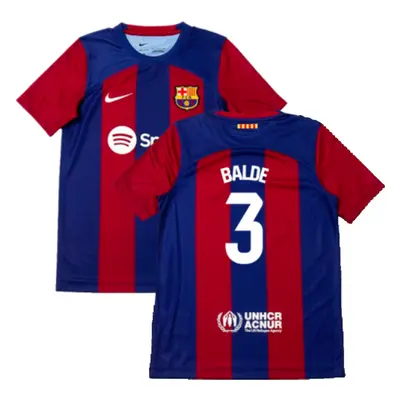 (XLB) Barcelona Home Shirt (Kids) (Balde 3)