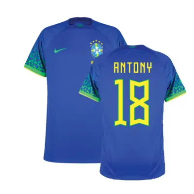 (XXL) Brazil Away Shirt (ANTONY 18)