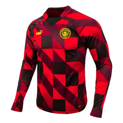 (XXL) Man City Pre-Match Sweat (Red)