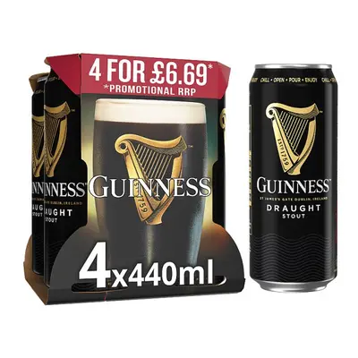 Guinness Draught In Can 440ml (Case of 6)