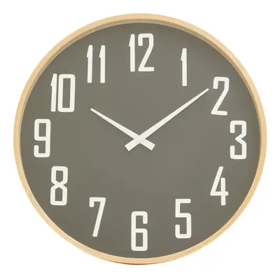 Premier Housewares Vitus Black Wall Clock