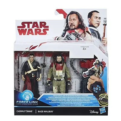 Chirrut Imwe and Baze Malbus Star Wars Force Link Action Figure Pack