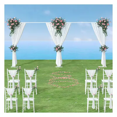 3*6m Heavy Metal Wedding Backdrop Frame Stand Adjustable