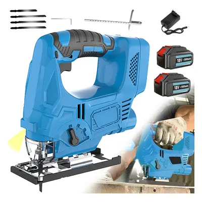 Cordless Jigsaw XVJ03Z+2 Battery 5.5A+Charger 4Speed-Makita Compatible