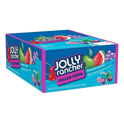 Jolly Rancher Lollipops Fruit Chew Filled, Count