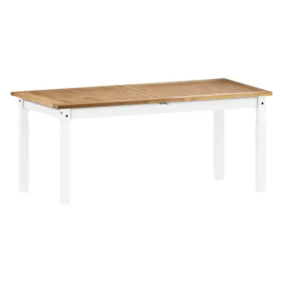 Corona White Large Extending Dining Table