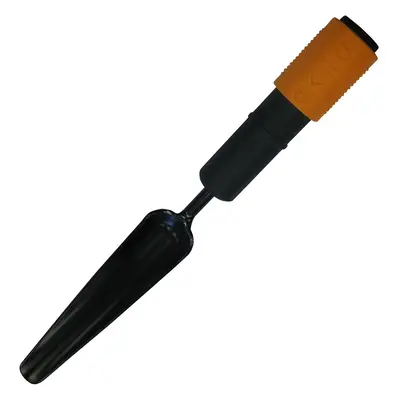 Fiskars QuikFit Weed Extractor, Narrow Head, Width: 3.5 cm, Steel Head, Black/Orange