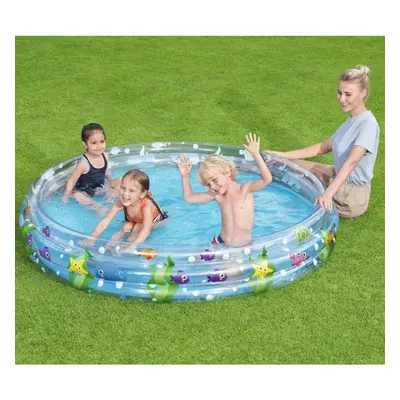 Bestway Swimming Pool Round 183x33 cm Garden Outdoor Patio Inflatable Pool