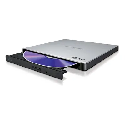 LG GP57ES40.AHLE10B Ultra Slim Portable USB 2.0 DVD-RW - Silver GP57ES40.AHLE10B