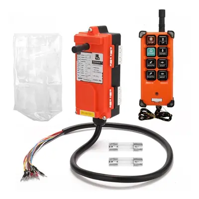 (AC/DC12-72V) F21-e1b Industrial Wireless Crane Radio Remote Control Hoist Controller