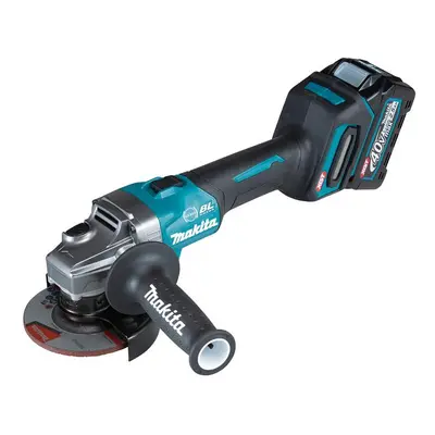 Makita GA004GD201 XGT 40V Max BL Angle Grinder 115mm 40V x 2.5Ah Li-ion