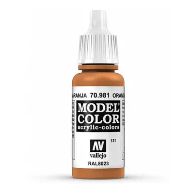 Val981 - Av Vallejo Model Color 17ml - Orange Brown