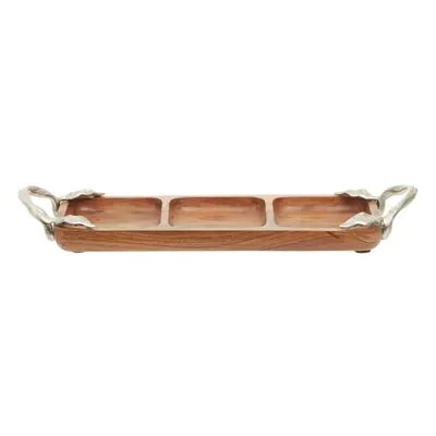 Premier Housewares Vine Three Section Rectangular Serving Dish