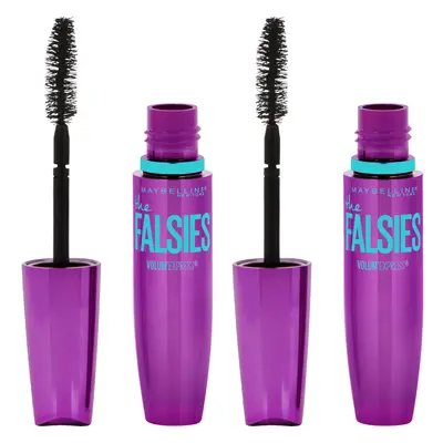 Maybelline Volum Express Falsies Volumizing, Washable Mascara, Blackest Black, count