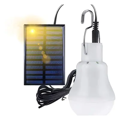 solar light LED outdoor waterproof solar bulb hanging lamp courtyard garden solar led camping li