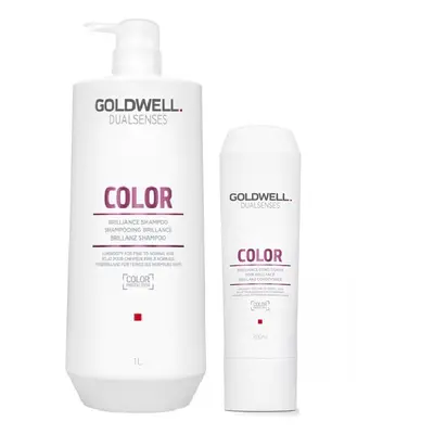 Goldwell Dualsenses Color Shampoo 1000ml and Conditioner 200ml