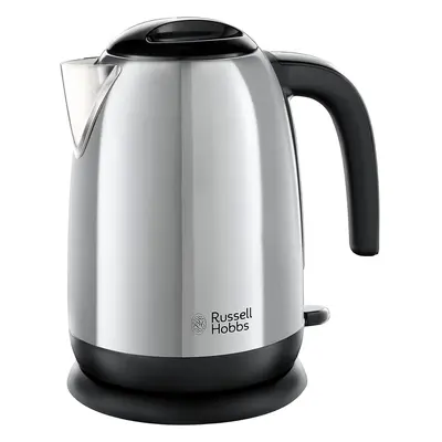 Russell Hobbs Adventure Polished Stainless Steel Electric Kettle Open Handle, W, 1.7 Litre