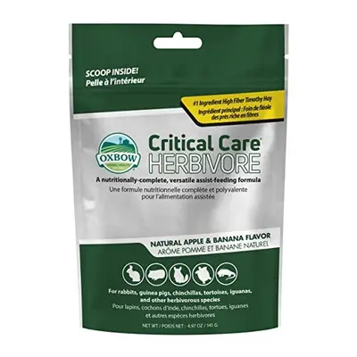 Oxbow Animal Health Critical Care, Herbivore, Apple-Banana Flavor, Gram Bag