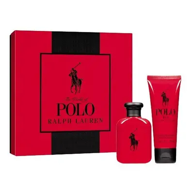 Polo Red Pcs Set: 2.5 Eau De Toilette Spray + 3.4 Shower Gel