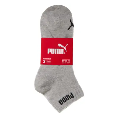 Puma Womens/Ladies Quarter Ankle Socks (Pack of 3) (7 9) (Black/White