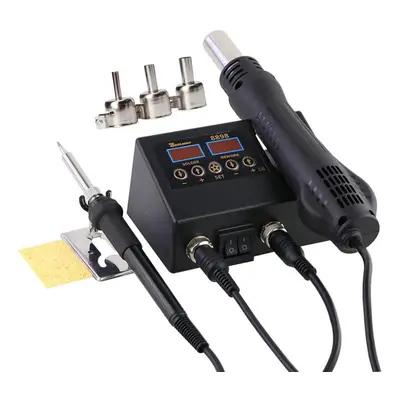 8898 In 750w Soldering Station Lcd Digital Display Soldering Rework Station Repair Soldering Too