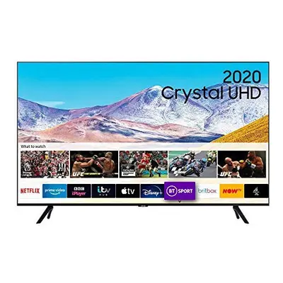 Samsung 55" TU8000 HDR Smart 4K TV with Tizen OS Black