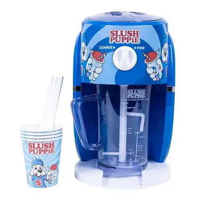 Slush Puppie Snow Cone Machine. Slushy Maker Ice Shaver. Makes up to Litre of Delicious Slush Pu