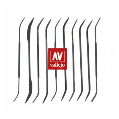 VALT03003 - AV Vallejo Tools - Budget Riffler File Set (10pc)