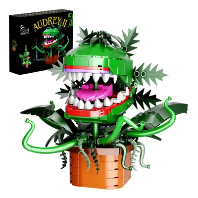 (Multicolor) Audrey II Building Blocks Set Piranha Building Blocks Toys for Lego, Suitable for T