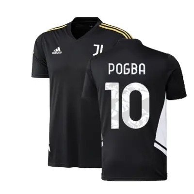 (XXL) Juventus Training Shirt (Black) (POGBA 10)