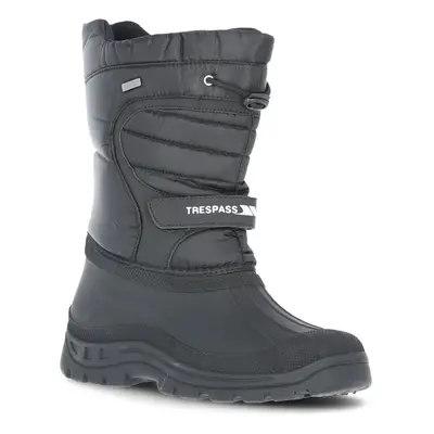 (7, Black) Trespass Adults Pull On Snow Boots Dodo