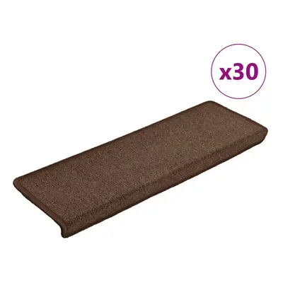 (dark brown) vidaXL Carpet Stair Treads Stair Mat Stair Step Protector Rugs Decoration