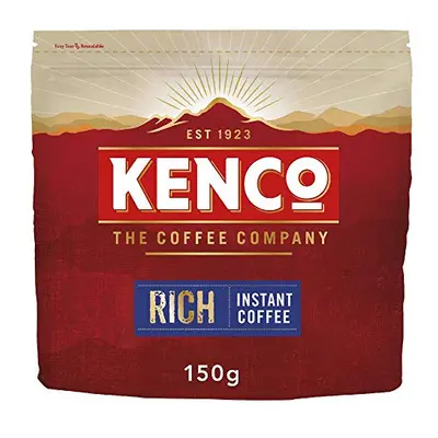 Kenco Rich Instant Coffee Refill 150g (Pack of 6, Total of 900g)