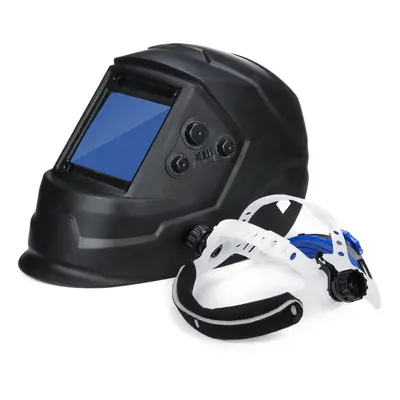 Solar Energy Automatic Dimming Welding Mask Auto Darkening Welding Helmet Big View Area Sensors 