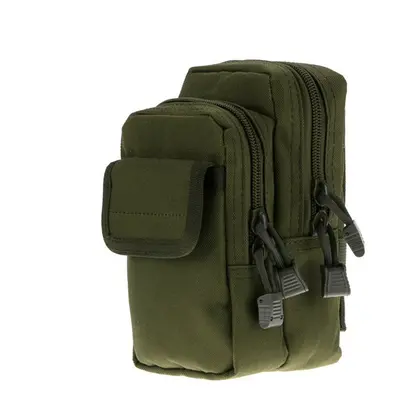 (Green) Tactical Belt Bag Waist Pack Bag Running Camping Motorcycle Riding Storage Bag Handbag