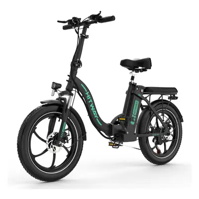 (Black) Hitway BK6SL Folding Electric Bike 250W E-bike