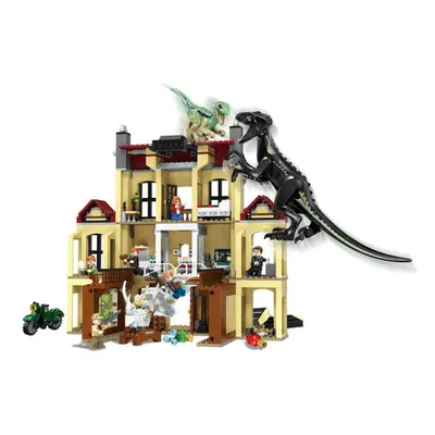 Small Building Blocks Dinosaur World Indominus Rex At Estate Toys For Children Gift Diy