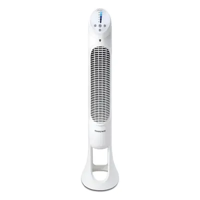 Honeywell HYF260E QuietSet Tower Fan with Remote Control, White