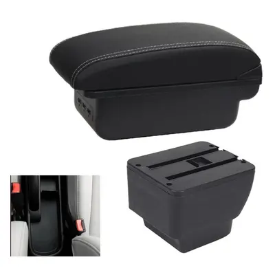 (black,white) For Mazda For Mazda Demio Car Car Armrest Box Retrofit Parts Storage Accessories I