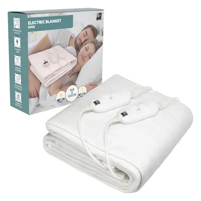 (King) King size, heat settings | Electric blanket with removable controller | King size electri