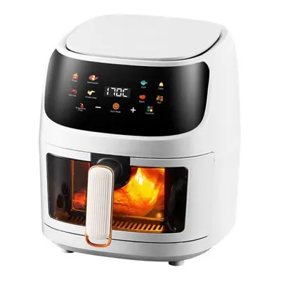 (white) Air Fryer, 8l Air Fryer Oven With Smart Cooking Programs,large Capacity Multifunctional 