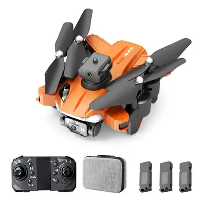 (orange, battery) Drone With Camera 1080p Dual Camera Remote Control Drone 5gwifi Optical Flow O