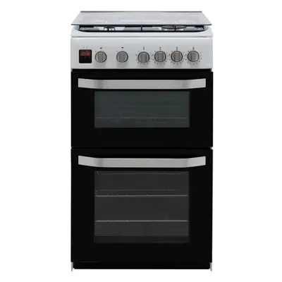 Hotpoint HD5G00CCW/UK Gas Cooker with Full Width Gas Grill - White