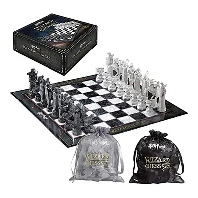 The Noble Collection Harry Potter Wizard Chess Set - Detailed Playing Pieces - Officially Licens