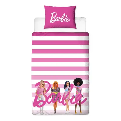 Barbie Sweet Single Duvet Cover and Pillowcase Set