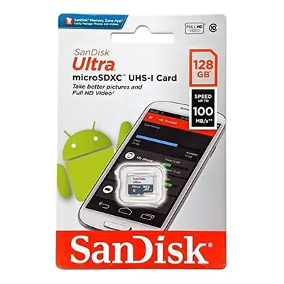 Sandisk microSD Ultra Class (128GB, SDSQUNR-128G)