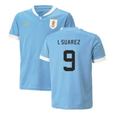 (M) Uruguay Home Shirt (L Suarez 9)