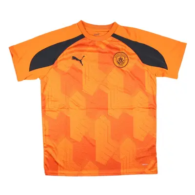 (LB) Man City Pre-Match Jersey (Orange) - Kids